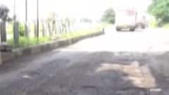 સુરતઃ કીમ માંડવી રાજ્ય ધોરીમાર્ગ છેલ્લા 11 વર્ષથી બિસ્માર હાલતમાં, વાહનચાલકોની કમર તૂટી