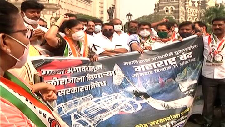 पूर्व द्रुतगती मार्गावर कार्यकर्त्यांनी रस्ता रोको करण्याचा प्रयत्न