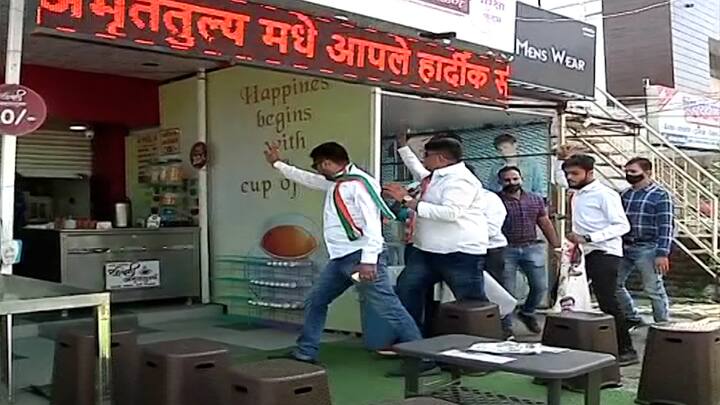 अहमदनगरमध्ये बंदला प्रतिसाद नाही, बाजार समितीत व्यापारी आणि नागरिकांची मोठ्या प्रमाणात गर्दी