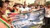 Maharashtra Bandh : काँग्रेस नेत्यांचं राजभावना समोर जोरदार आंदोलन, अनेक बड्या नेत्यांची हजेरी
