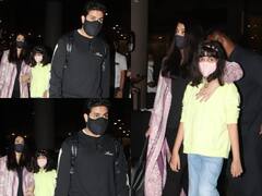 Bachchan's Are Back: शानदार अंदाज में मुंबई लौटी बच्चन फैमिली, मम्मी Aishwarya ये चिपकी दिखीं Aaradhya तो Abhishek ने रखा दोनों का ख्याल