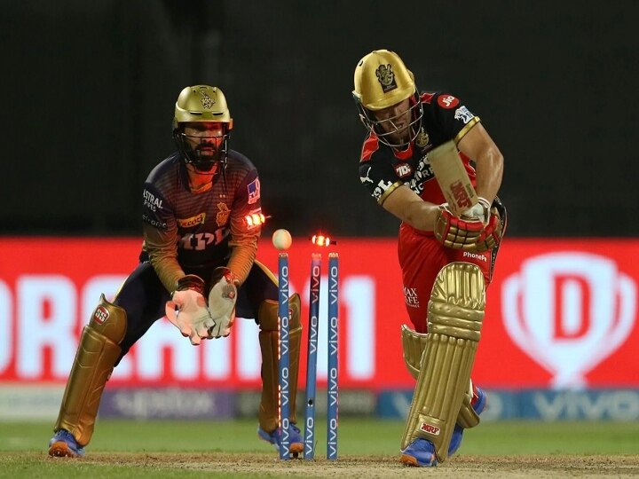 KKR vs RCB, 1 Innings Highlight: சுனில் சுழலில் சிக்கிய கோலி படை : காப்பாற்றுவார்களா பெங்களூர் பவுலர்கள்?