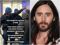 Actor Jared Leto Says He Got 'Tear Gassed' In Italy