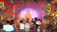 Durga Puja 2021: নগর সৃজনে সেরা সল্টলেক এ ই পার্ট ওয়ানের 'নগর দর্পন'। Bangla News