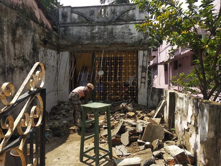 திருவாரூரில் தொடர் கனமழை - வீட்டின் மேற்கூரை இடிந்து விழுந்து மூதாட்டி உயிரிழப்பு