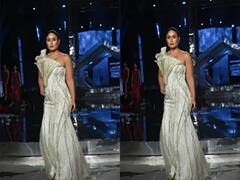 Lakme Fashion Week च्या रँपवर Kareena Kapoor चा जलवा; ऑफ शोल्डर गाऊनमधील दिलखेच अदा