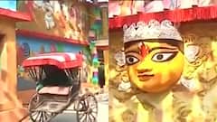 Durga Puja 2021: মণ্ডপে পুজোকে ঘিরে সেজে ওঠা শহরের ছবি, 'নগরসৃজনে সেরা' সল্টলেক এ ই পার্ট ওয়ান | Bangla News