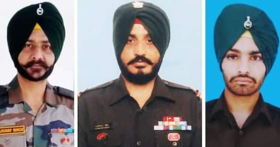 Jammu Kashmir Encounter: ਅੱਤਵਾਦੀ ਮੁਕਾਬਲੇ 'ਚ JCO ਸਣੇ ਪੰਜਾਬ ਦੇ ਤਿੰਨ ਜਵਾਨ ਸ਼ਹੀਦ Jammu Kashmir Encounter: ਅੱਤਵਾਦੀ ਮੁਕਾਬਲੇ 'ਚ JCO ਸਣੇ ਪੰਜਾਬ ਦੇ ਤਿੰਨ ਜਵਾਨ ਸ਼ਹੀਦ