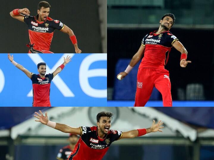 RCB vs KKR Eliminator Harshal Patel of RCB can create history today can break IPL Record of dwayne bravo RCB vs KKR Eliminator Match: आज के मैच में इतिहास रच सकते हैं RCB के हर्षल पटेल, ब्रावो का ये रिकॉर्ड कर सकते हैं अपने नाम