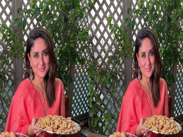 Secret of Kareena Kapoor beauty was revealed, see actress fitness treasure was seen decorated in a plate in this pictures खुल गया Kareena Kapoor की खूबसूरती का राज़, थाली में सजाए दिखीं अपनी फिटनेस का खजाना