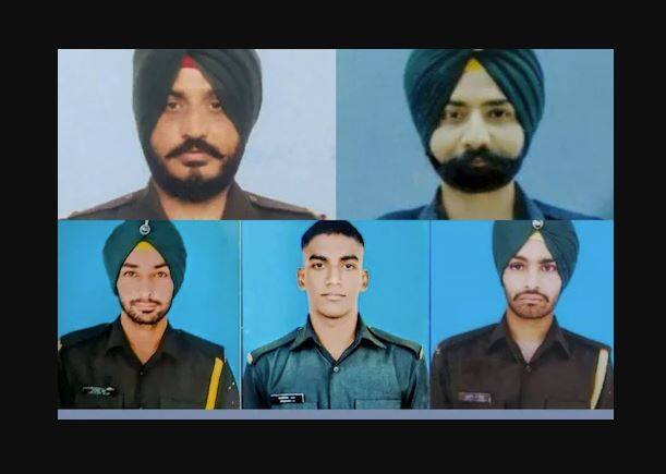 Three Punjabi warriors martyred on the border, a wave of mourning in the villages ਸਰਹੱਦ 'ਤੇ ਤਿੰਨ ਪੰਜਾਬੀ ਯੋਧੇ ਸ਼ਹੀਦ, ਪਿੰਡਾਂ 'ਚ ਸੋਗ ਦੀ ਲਹਿਰ