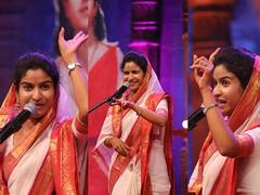 Photo : बिग बॉसच्या घरातून परतल्यावर युवा कीर्तनकार शिवलिलाताई पाटील विठ्ठलाच्या दरबारात !