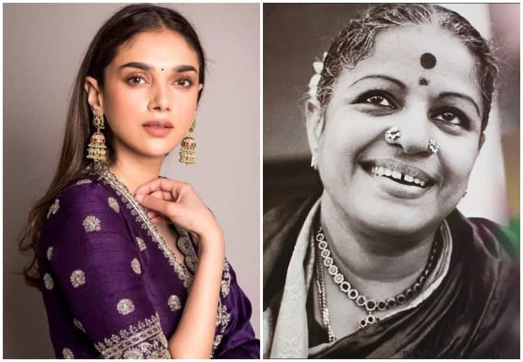 Aditi Rao Hydari talks about her dream role of being acting as legendary singer MS Subbulakshmi in her bipic Aditi Rao Hydari | `எம்.எஸ்.சுப்புலட்சுமி பயோபிக்... அதிதி ராவ் கொடுத்த சூப்பர் ட்ரீம் அப்டேட்..!