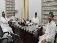 लालू यादव का 'आर्डर' फॉलो करने में जुटे RJD नेता, हरे गमछे के साथ ही अब हरी टोपी भी पहनना किया शुरू