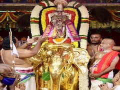 Gajavahana seva: గ‌జ వాహ‌నంపై విహరించిన మ‌ల‌య‌ప్ప స్వామి
