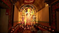 Durga Maa in Gamucha saree, Chhau dance and tribal theme to celebrate Navratri | Exclusive Report