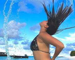 આ એક્ટ્રેસનો બ્લેક બિકીનીમાં હોટ અવતાર જોવા મળ્યો, તસવીરો વાયરલ