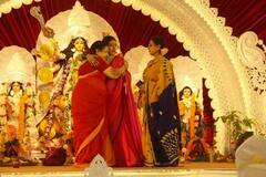 Durga Pooja 2021: ਦੁਰਗਾ ਪੂਜਾ ਲਈ ਪੰਡਾਲ ਪਹੁੰਚੀ ਕਾਜੋਲ, ਮਾਂ ਤਨੁਜਾ ਦੀ ਸੇਹਤ ਕਾਰਨ ਦਿਖੀ ਉਦਾਸ