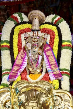 Gajavahana seva: గ‌జ వాహ‌నంపై విహరించిన మ‌ల‌య‌ప్ప స్వామి