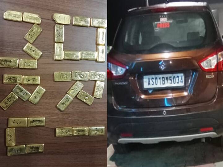 बिहारः मुजफ्फरपुर में 3 करोड़ का सोना मिला, गाड़ी पर लिखा था PRESS ताकि शक ना हो