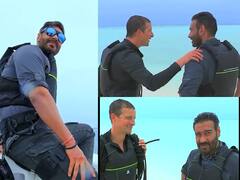 The Wild With Bear Grylls Teaser Out : ‘इंटू द वाइल्ड विथ बेअर ग्रील्स’ या शोमध्ये अजय देवगण लावणार हजेरी