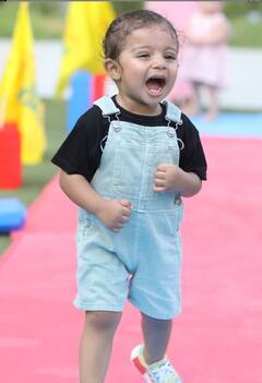 CSK Kids Rampwalk: இது சென்னை சூப்பர் கிங்ஸ் ‘குட்டி’ வெர்ஷன் ; க்யூட் க்ளிக்ஸ்