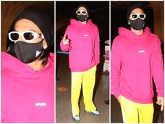 Ranveer Singh Color Game: देर रात फिर अतरंगी लुक में घर से निकले रणवीर सिंह, चटकीले रंगों में दिखाया स्वैग