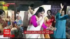 Navneet Rana Garba : अमरावतीच्या खासदार नवनीत राणा यांनी धरला गरबा-दांडियावर ताल ABP Majha