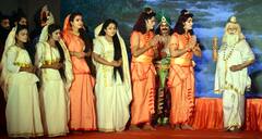 Ramleela in Lucknow: कोरोना गाइडलाइन का पालन करते हुए डिजिटल रूप में किया जा रहा रामलीला का मंचन, सामने आईं तस्वीरें