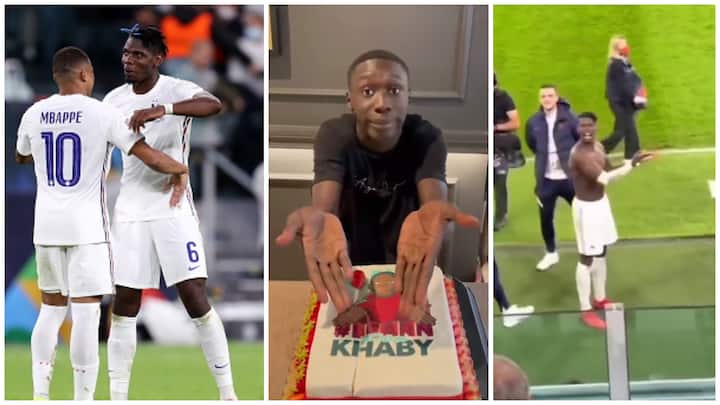 WATCH: Pogba, Mbappe Show TikTok Star Khaby Lame Some Love After UEFA Nations League Win For France | Spain vs France Pogba, Mbappe Show TikTok Star Khaby Lame Some Love After UEFA Nations League Win For France -WATCH