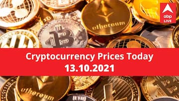 Cryptocurrency Prices, 13 October 2021