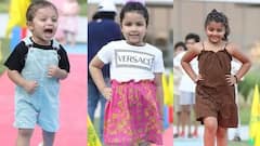 IPL 2021: র‌্যাম্পে ক্যাট ওয়াক জিভা-গ্রেসিয়াদের, ধোনি-রায়নার মেয়েদের নিয়ে শোরগোল