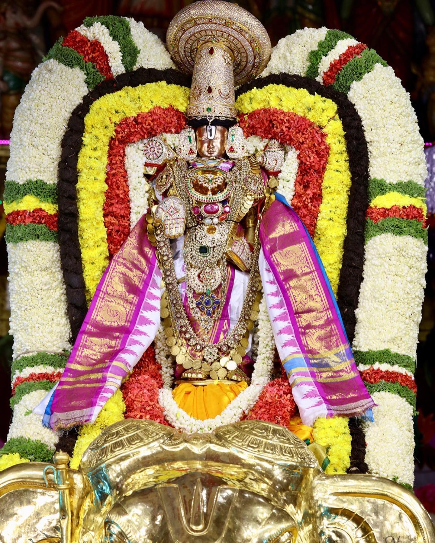 Brahmotsavam | Lord vishnu wallpapers, God art, Tirupati