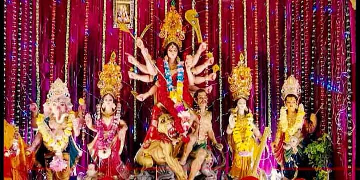 Durga Puja 2021 North London Prabhati Sangha Puja celebrated Durga Puja 2021: উমার আরাধনায় এবারও নজর কেড়েছে নর্থ লন্ডনের প্রভাতী সঙ্ঘের পুজো