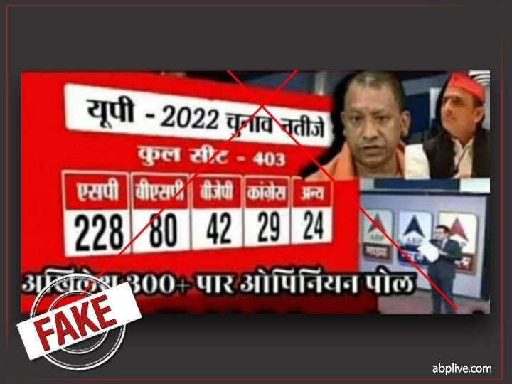 UP Election 2022: claim of Akhilesh Yadav form the government in UP citing survey? Know what is reality UP Election 2022: सर्वे के हवाले से यूपी में अखिलेश यादव की सरकार बनने का दावा? जानें- क्या है हकीकत