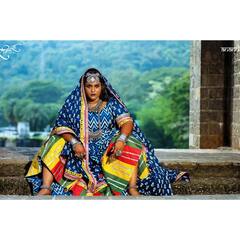 Vanita Kharat Photoshoot: प्लस साईज मॉडेल म्हणत वनिता खरातने केले नवरात्री विशेष फोटोशूट