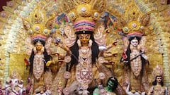 Durga Puja 2021: তিথি অনুযায়ী মহাষ্টমীর শেষ, শুরু মহানবমী, ভিড় বাড়ছে মণ্ডপে মণ্ডপে| Bangla News