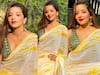 Monalisa Traditional Looks: ट्रेडिशनल लुक में Monalisa ने चलाया अपनी अदाओं का जादू, पीली साड़ी में ढाया कहर