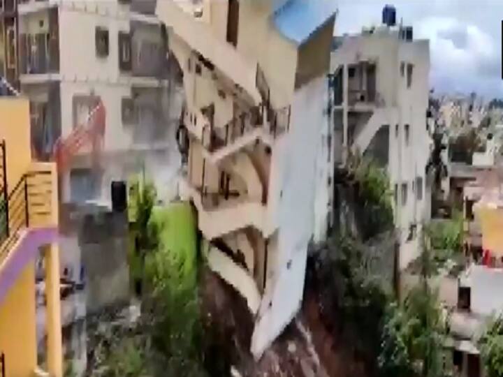 Building Collapse: बेंगलुरु में चंद सेकेंड में ढह गई इमारत, देखें वीडियो