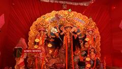 Durga Puja 2021: উৎসবের আনন্দ আবাসনেও, দেখে নিন শহরের একাধিক আবাসনের দুর্গাপুজোর কিছু ঝলক | Bangla News