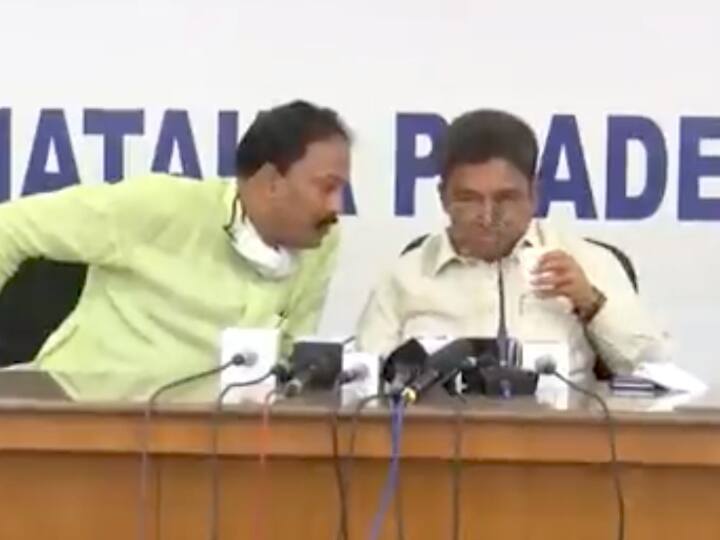 Karnataka Congress Former MP VS Ugrappa and media coordinator MA Salim alleged viral video on DK Shivakumar ANN Karnataka Politics: एक वीडियो की वजह से कर्नाटक कांग्रेस में कैसे हुआ बवाल, जानें?