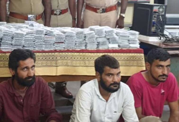 Thiruvannamalai: Three North Indian youths involved in a robbery were arrested within 48 hours of the robbery திருவண்ணாமலை: கொள்ளை நடந்த 48 மணி நேரத்தில் கொள்ளையில் ஈடுபட்ட 3 வடமாநில இளைஞர்கள் கைது