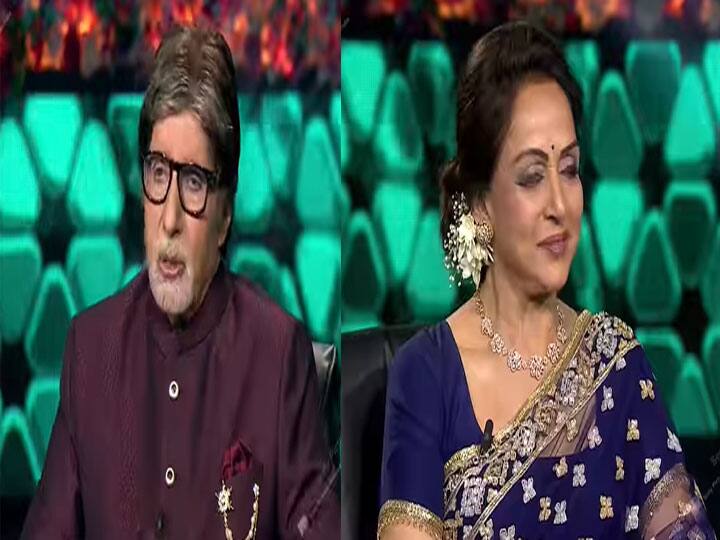 Kaun Banega Crorepati 13 79-year-old Amitabh Bachchan asked 72-year-old Hema Malini 'What do you keep in your purse' Kaun Banega Crorepati 13: 79 साल के Amitabh Bachchan ने 72 साल की Hema Malini से पूछे ऐसे सवाल, बोले – ‘पर्स में क्या-क्या रखती हैं’