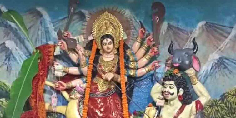 Durga Puja 2021: west midnapore Nandakumar's mother Bargaswari Pujo has been in harmony for ages Durga Puja 2021: সম্প্রীতির মেলবন্ধনে দীর্ঘদিন ধরে পূজিত নন্দকুমারের মা বর্গেশ্বরী দেবী