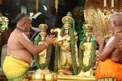 Tirumala Brahmotsavaalu: తిరుమలలో వైభవంగా స్నపన తిరుమంజన సేవ
