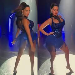 ફરી એકવાર નોરાએ પહેર્યો બૉલ્ડ ડ્રેસ, અદાઓ જોઇને ફેન્સ રહી ગયા દંગ, જુઓ.........