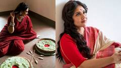 Durga Puja 2021: দুর্গাপুজোয় অভিনেত্রী স্বস্তিকা মুখোপাধ্যায়ের বিশেষ 'সাজুগুজু'