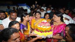 Bakukamma Celebrations: హిమాయత్ సాగర్ లో బతుకమ్మ వేడుకలు... పాల్గొన్న వైఎస్ షర్మిల