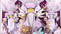 Durga Puja 2021: সাবেকিয়ানার ভরপুর বাগবাজার সর্বজনীনের মণ্ডপ ও মাতৃপ্রতিমা | Bangla News