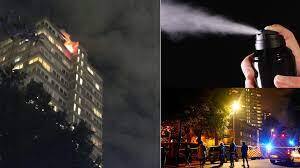 Teenager accidentally sparks fire as his deodorant hits candle and 'explodes' ਬਲਦੀ ਮੋਮਬੱਤੀ ਕੋਲ ਖੜ੍ਹਾ ਹੋ ਕੇ ਮੁੰਡਾ ਲਾ ਰਿਹਾ ਸੀ ਡੀਓਡੋਰੈਂਟ, ਅਚਾਨਕ ਹੋਇਆ ਜ਼ੋਰਦਾਰ ਧਮਾਕਾ